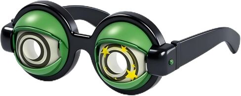 Funny Prop Glasses, Blinking Eye Glasses, Crazy Eyes Kinetic Winking Glasses, Novelty Funny Party Costume Props For Adults in Saudi Arabia