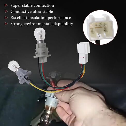 92451-4C500 Rear Tail Light Bulb Socket and Wire Harness Fits for Kia Optima 2014 2015, Rear Tail Light Bulb Socket Wire Harness in Kuwait