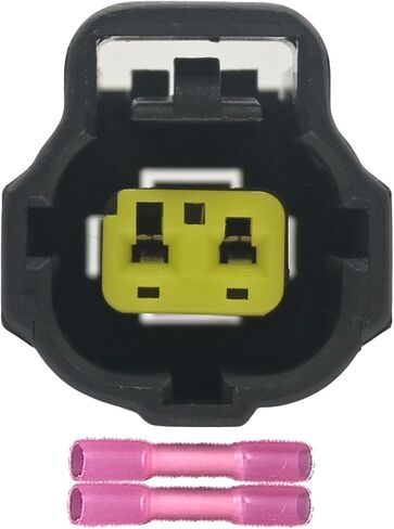 Idle Air Control Valve Connector Pigtail S-820 1P1311 3U2Z-14S411-CDA WPT-304 Fit for Ford F150 Fit for Heritage F250 Super Duty F-350 Explorer Sport Trac Taurus Focus Escape 95-12, 2 Pin in Saudi Arabia