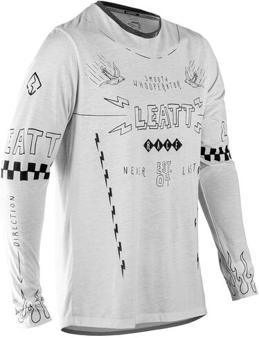 دراجة Leatt Jersey Mountain Bike Gravity 3.0#L/US42/EU52 باللون الأسود in Saudi Arabia