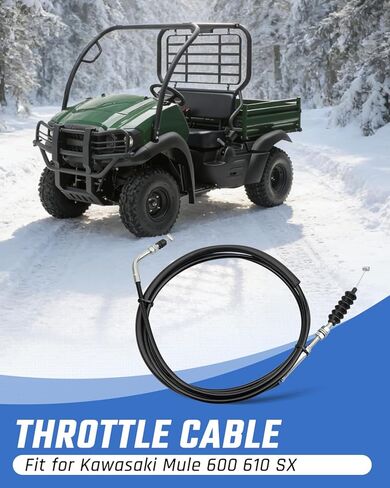 Throttle Cable Fit for Kawasaki Mule 600 610 SX Drive Shift Control Cable Replace 540120702 54012-0127 54012-0702 in Saudi Arabia