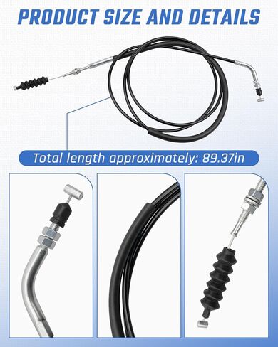 Throttle Cable Fit for Kawasaki Mule 600 610 SX Drive Shift Control Cable Replace 540120702 54012-0127 54012-0702 in Saudi Arabia