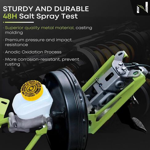 Brake Master Cylinder with Reservoir for Dodge Grand Caravan 2009-2015 - Replacement for OEM #M630663, 4877805AE, 4877805AC in Kuwait