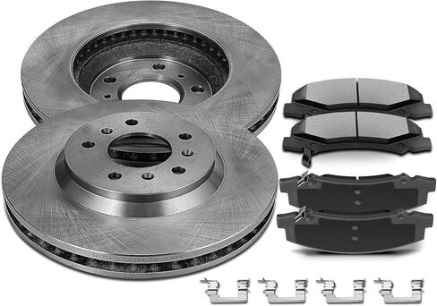 SCITOO Front 11.93" Brake Pads and Rotors Kits Fit For Chevrolet Impala 2006 2007 2008 2009 2010 2011 2012 2013,For Chevrolet Monte Carlo 2006-2007 in Saudi Arabia