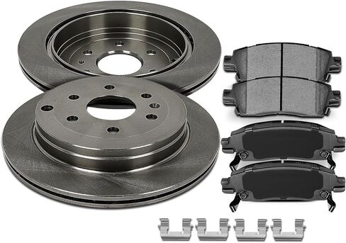 SCITOO Front 11.93" Brake Pads and Rotors Kits Fit For Chevrolet Impala 2006 2007 2008 2009 2010 2011 2012 2013,For Chevrolet Monte Carlo 2006-2007 in Saudi Arabia