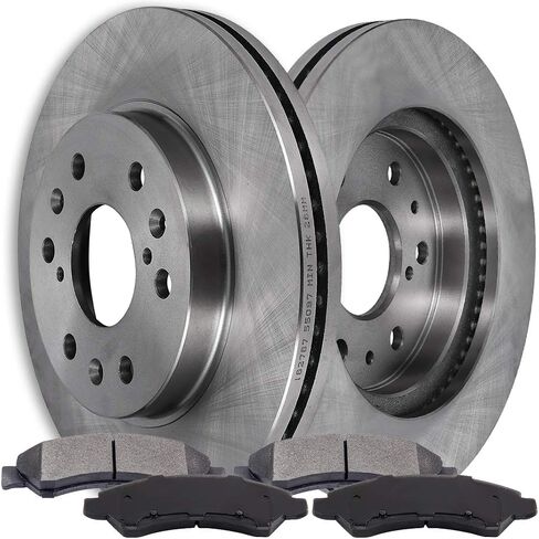 SCITOO Front 11.93" Brake Pads and Rotors Kits Fit For Chevrolet Impala 2006 2007 2008 2009 2010 2011 2012 2013,For Chevrolet Monte Carlo 2006-2007 in Saudi Arabia