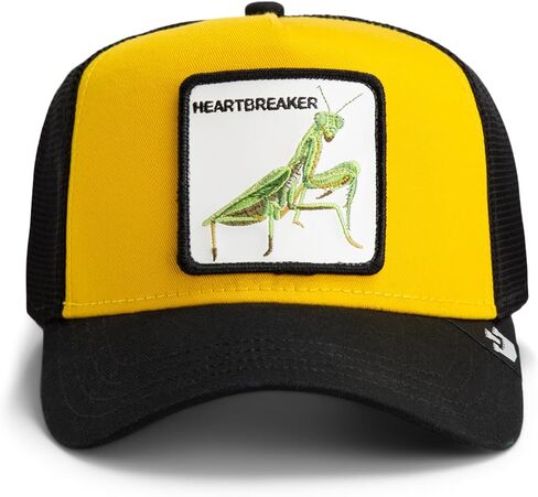 Goorin The Heartbreaker Trucker Hat for Men and Women, Yellow, One Size, Unisex in Saudi Arabia