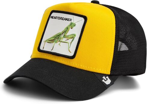 Goorin The Heartbreaker Trucker Hat for Men and Women, Yellow, One Size, Unisex in Saudi Arabia
