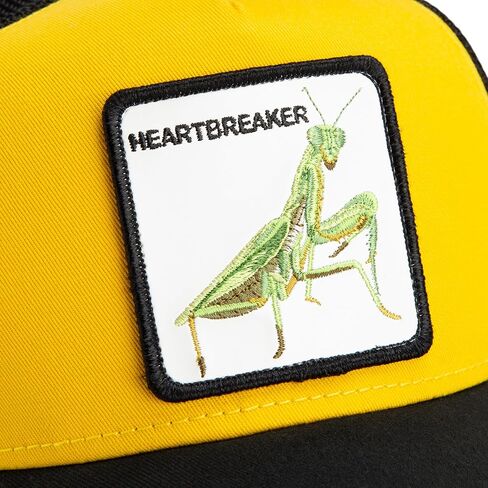 Goorin The Heartbreaker Trucker Hat for Men and Women, Yellow, One Size, Unisex in Saudi Arabia