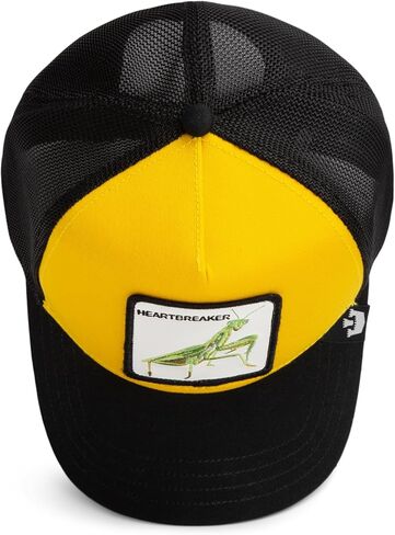 Goorin The Heartbreaker Trucker Hat for Men and Women, Yellow, One Size, Unisex in Saudi Arabia