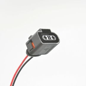 2 دبوس مستشعر درجة حرارة المبرد موصل قابس 1K0973202 سلك كابل ضفيرة لأودي VW 1K0 973 202 جولف جيتا باسات A3 A4 A6 A8 1K0 973 202 in Kuwait