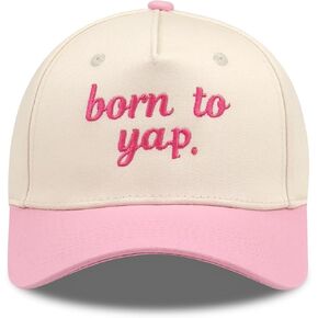 Funny Embroidered Baseball Cap, Adjustable Cotton Trucker Hat for Men Women, Classic Dad Hat Unisex Casual Gifts in Kuwait