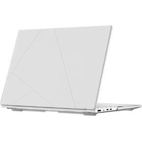 حافظة Batianda Crystal Clear لجهاز ASUS ZenBook 14 OLED 2024 2025 (موديل UX3405M / UX3405C)، غطاء كمبيوتر محمول شفاف بغطاء صلب، جلد واقي رفيع للغاية مضاد للخدش - شفاف in Kuwait