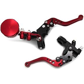 Universal Motorcycle Brake Clutch Lever Installation Diameter 22mm Motorcycle Clutch Brake Lever Suitable for Honda CB400F CB400SF CB400 CB500 CB500S CB600F CB750 CB750F CB900F CB1100SF (red) in Kuwait
