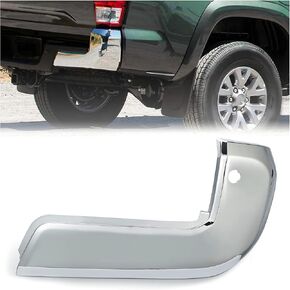 أغطية نهاية المصد الخلفي من KUAFU RH متوافقة مع 2016-2023 Toyota Tacoma مع فتحات مجسات وقوف السيارات وأغطية الكروم واستبدال تمديد الزاوية لTO1105132 in Kuwait