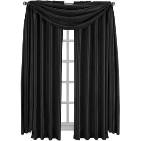 Royal Hotel Bedding Luxury Soho Black Scarf, Solid Pattern, 42X216 inches in Saudi Arabia