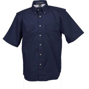 Men's Vented Back Twill Short Sleeve in Kuwait