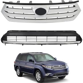 استبدال المصد الأمامي العلوي والسفلي من labwork لأداة هايلاندر الرياضية ذات 4 أبواب 2011 2012 2013 TO1200346 TO1036130 in Kuwait