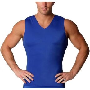 Insta Slim Activewear Compression Sleeveless V-Neck Tank VA00N1 in Kuwait