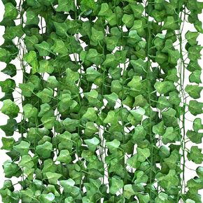 270 Feet 36 Pack Fake Vines for Room Decor, Artificial Ivy Greenery Garland Vine Leaves, for Bedroom, Garden Wall, Indoor Outdoor in Saudi Arabia