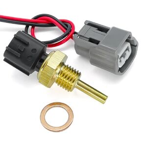 22630-7Y000 Engine Coolant Temperature Sensor W/Connector Compatible with Nissan Almera Infiniti G35 in Kuwait