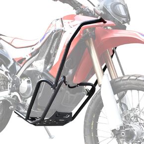 Motorcycle Engine Guard Crash Bar with Skid Plate for CRF250L Rally 2017 2018 2019 2020 Highway Bar Bumper in Kuwait