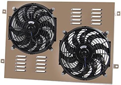 ALLOYWORKS Aluminum Radiator Fan Shroud Kit for Ford F100 F150 F250 F350 1968 1969 1970 1971 1972 1973 1974 1975 1976 1978 1979 V8 F-Series Bronco in Saudi Arabia