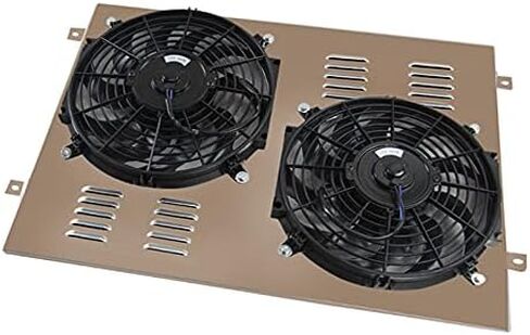 ALLOYWORKS Aluminum Radiator Fan Shroud Kit for Ford F100 F150 F250 F350 1968 1969 1970 1971 1972 1973 1974 1975 1976 1978 1979 V8 F-Series Bronco in Saudi Arabia