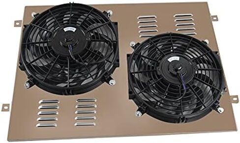 ALLOYWORKS Aluminum Radiator Fan Shroud Kit for Ford F100 F150 F250 F350 1968 1969 1970 1971 1972 1973 1974 1975 1976 1978 1979 V8 F-Series Bronco in Saudi Arabia