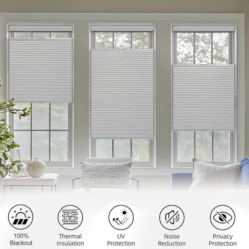 شدادات مزدوجة مخصصة بدون حفر من أعلى إلى أسفل من أسفل إلى أعلى ظلال خلوية للنوافذ الداخلية، تعتيم بدون حفر ظلال خلوية للنوافذ الداخلية، ستائر معزولة على شكل قرص العسل، ستائر على شكل قرص العسل منخفضة الضوضاء in Kuwait