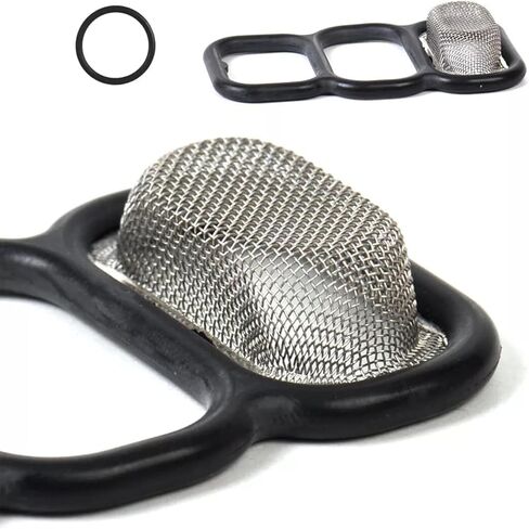 Engine Variable Valve Timing (VVT) Solenoid Gasket Compatible with Acura CL Compatible with Honda Accord Insight Odyssey Oasis VVT Solenoid Filter Replaces 15825-P0A-005 15825P0A005 7F1033 in Kuwait