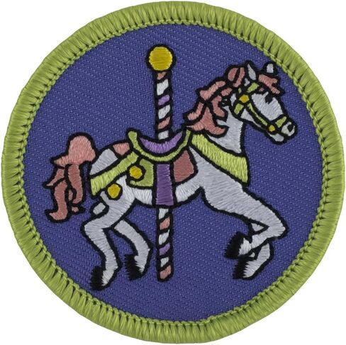 رقعة حصان دائري - رقعة مطرزة مستديرة بقطر 2 بوصة in Kuwait