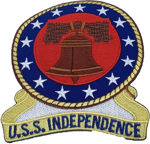 USS Independence CV-62 Patch – Plastic Backing in Saudi Arabia