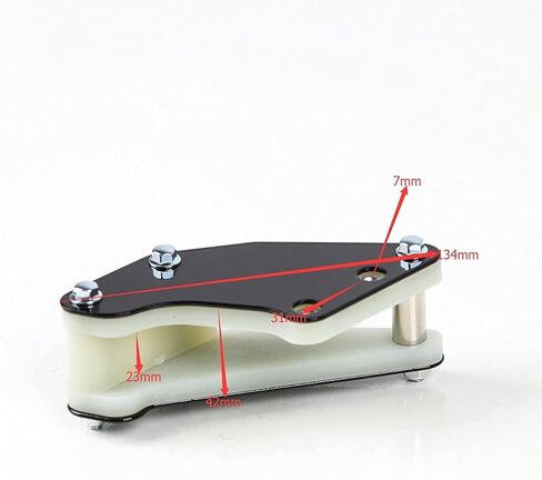 14" Rear Dirt Bike Wheel Assembly with Extended Swingarm - 90/100-14 Tire, Brake, Sprocket for Taotao, Apollo, SSR in Kuwait