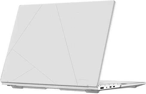 Batianda Crystal Clear Case for ASUS ZenBook 14 OLED 2024 2025 (Model UX3405M / UX3405C), Transparent Hard Shell Laptop Cover, Ultra Thin Anti-Scratch Protective Skin - Clear in Saudi Arabia