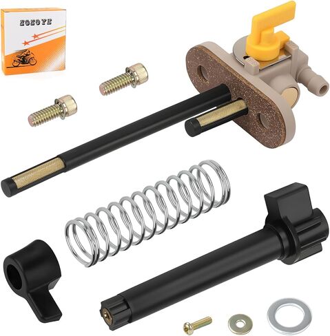 Petcock Fuel Shutoff Valve + Lever Extension W/Spring Kit For Polaris Magnum Big Boss Scrambler 425 500 1995-2001 7052190 7051014 in Saudi Arabia
