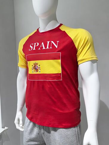 National Flag Shirt Men Soccer Lovers Tee 2026 World Cup Fan Soccer Tops Argentina Brazil USA Mexico Canada in Saudi Arabia