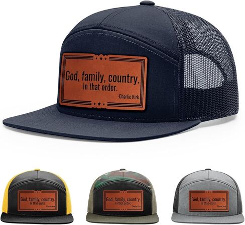 God Family Country Patriotic Hat, Charlie Kirk Hat, Christian Faith America Hat in Saudi Arabia