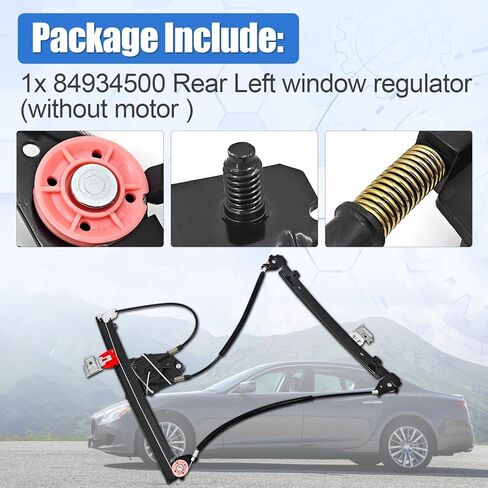 84934500 Left Rear Door Window Regulator W/O Motor for Maserati Quattroporte M139 2003-2013 66945500 Power Window Regulator in Kuwait