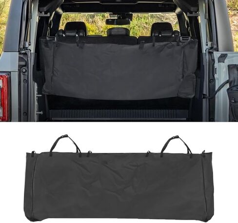 حقيبة تخزين النوافذ العلوية الناعمة متوافقة مع Ford Bronco 4 Door 2025 2024 2023 2022 2021، أكياس حماية متعددة الطبقات تمنع النوافذ الناعمة من الخدش والانحناء in Kuwait