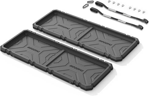 صينية تنظيم سرير الشاحنة المنزلقة للخارج، نظام تخزين البضائع عالي التحمل مع سهولة الوصول إلى الباب الخلفي، يناسب منظم سرير فائق التحمل بالحجم الكامل مقاس 6'7 بوصات، مادة HDPE متينة، بدون حفر in Kuwait