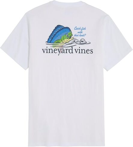 تي شيرت Vineyard Vines للرجال لكرة الجولف بأكمام قصيرة وجيب in Saudi Arabia