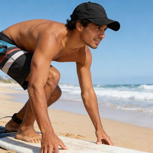 Womens Quick-Drying Criss-Cross Baseball-Cap Lightweight-Golf-Sport-Hat Ponytail-Sun-Hat Summer Medium in Kuwait