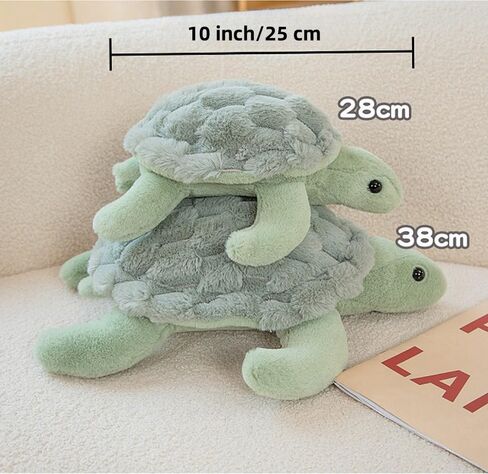 Xshelley10 inch Turtle Stuffed Animals Plush Toy,Soft Sea Turtle Plush Toy Tortoise Plushies Pillow for Kids Birthday Gifts in Kuwait