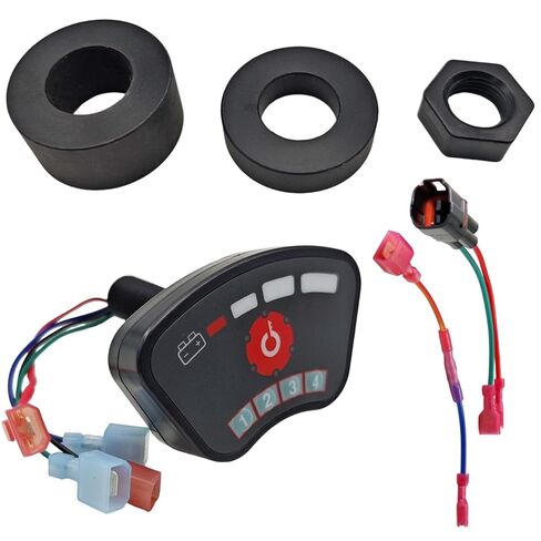 Golf Cart Keyless Ignition Switch Start Remote DC 36V-48V for EZ-GO TXT Club Car DS Precedent Tempo Onward Yamaha G22 G29 Models PIN Code Security Battery Level Indicator in Saudi Arabia