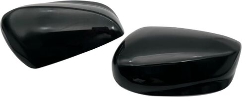 Pair Side Mirror Cover Cap Fit For Honda Accord 2008 2009 2010 2011 2012 LH+RH Door Side Exterior Rearview Back Sight Mirror Cover Shell Replacement,Clip-on Slot Type in Kuwait