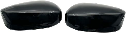 Pair Side Mirror Cover Cap Fit For Honda Accord 2008 2009 2010 2011 2012 LH+RH Door Side Exterior Rearview Back Sight Mirror Cover Shell Replacement,Clip-on Slot Type in Kuwait