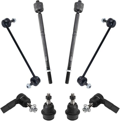Front Ball Joint Sway Bar Tie Rod Suspension Kit Set 8pc for Jeep for Cherokee 2.4L/3.2L 2014-2018 29044469 MS25560 in Kuwait