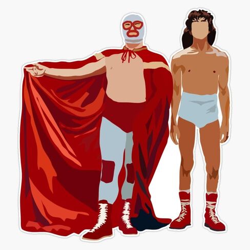 Nacho Libre Bumper Sticker Vinyl Decal 5 inches in Saudi Arabia