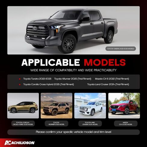 2PCS Front Seat Recline Lift Spacers Kit - Adjustable Seat Riser Blocks for 2022-2025 3rd Gen Toyota Tundra (Driver/Passenger Compatible) | Enhanced Seat Height & Recline Adjustment Accessories in Kuwait